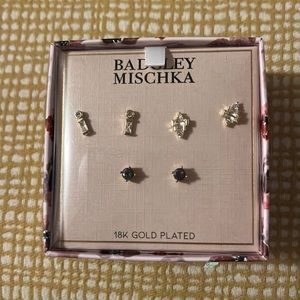Badgley Mischa 18k - gold plated earrings
